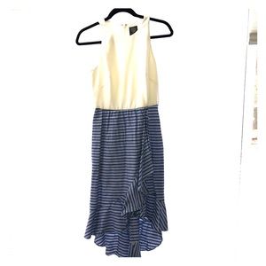 Spring time asymmetrical dress